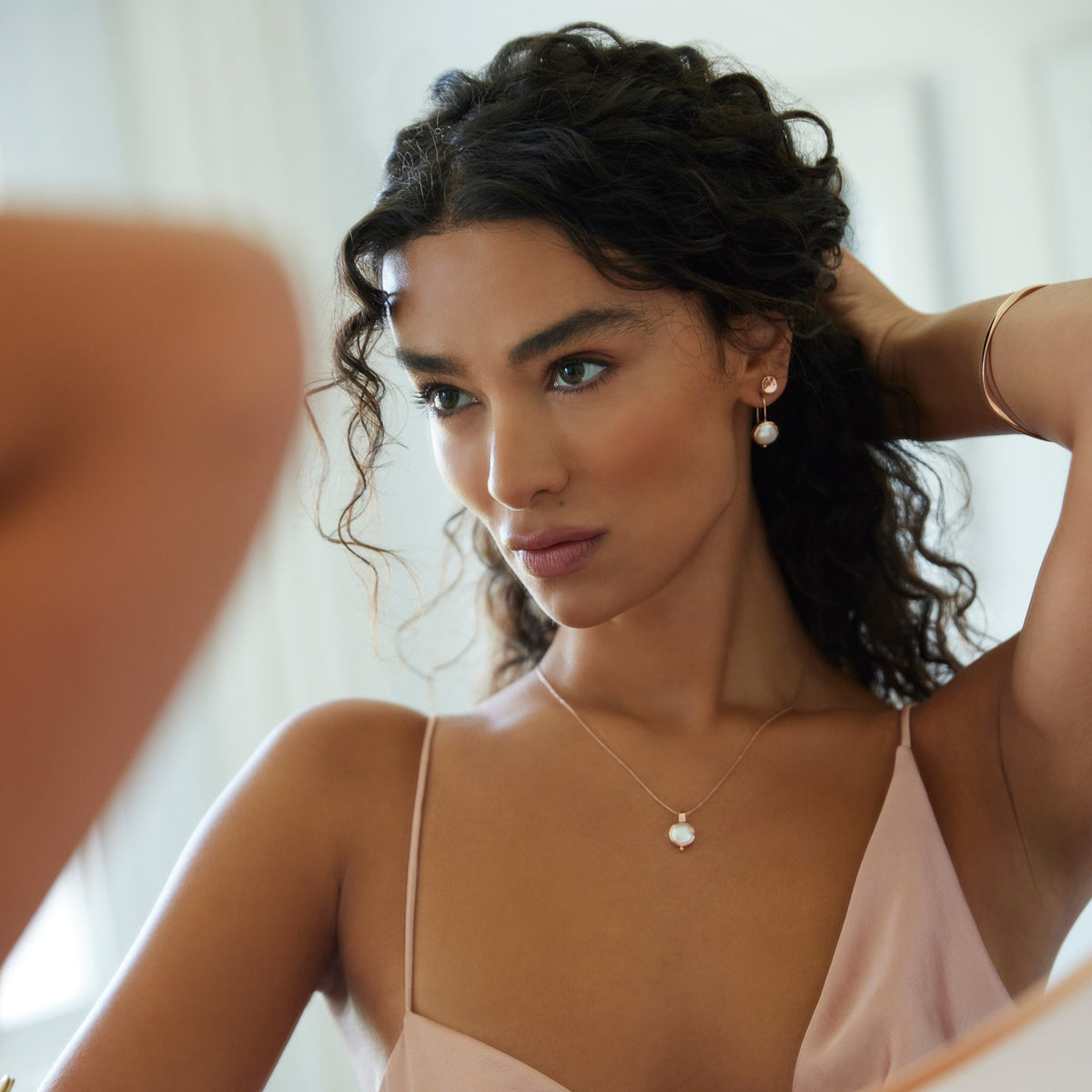 Garland Pearl Earrings