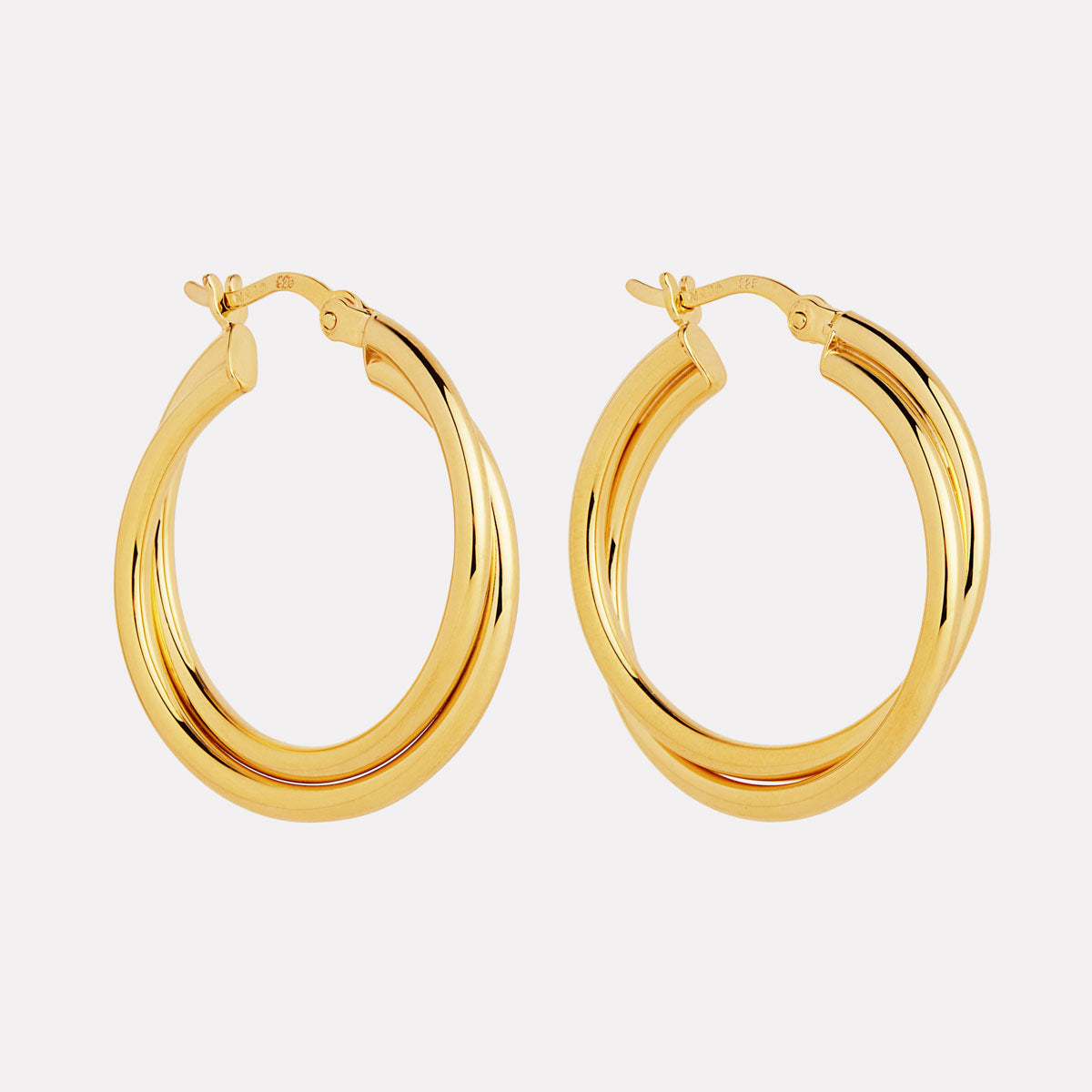 Duet Hoop Earrings