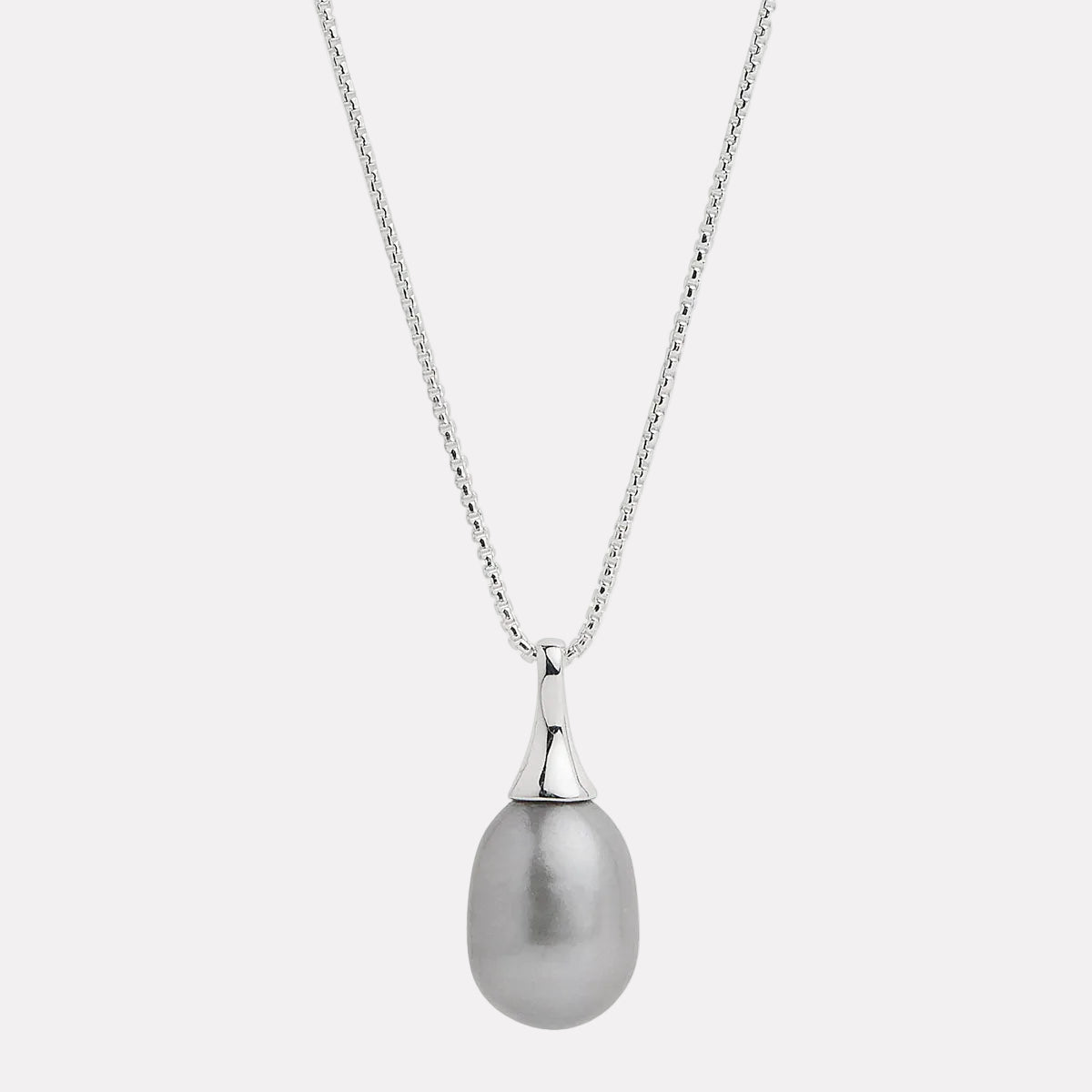 Isla Grey Pearl Necklace