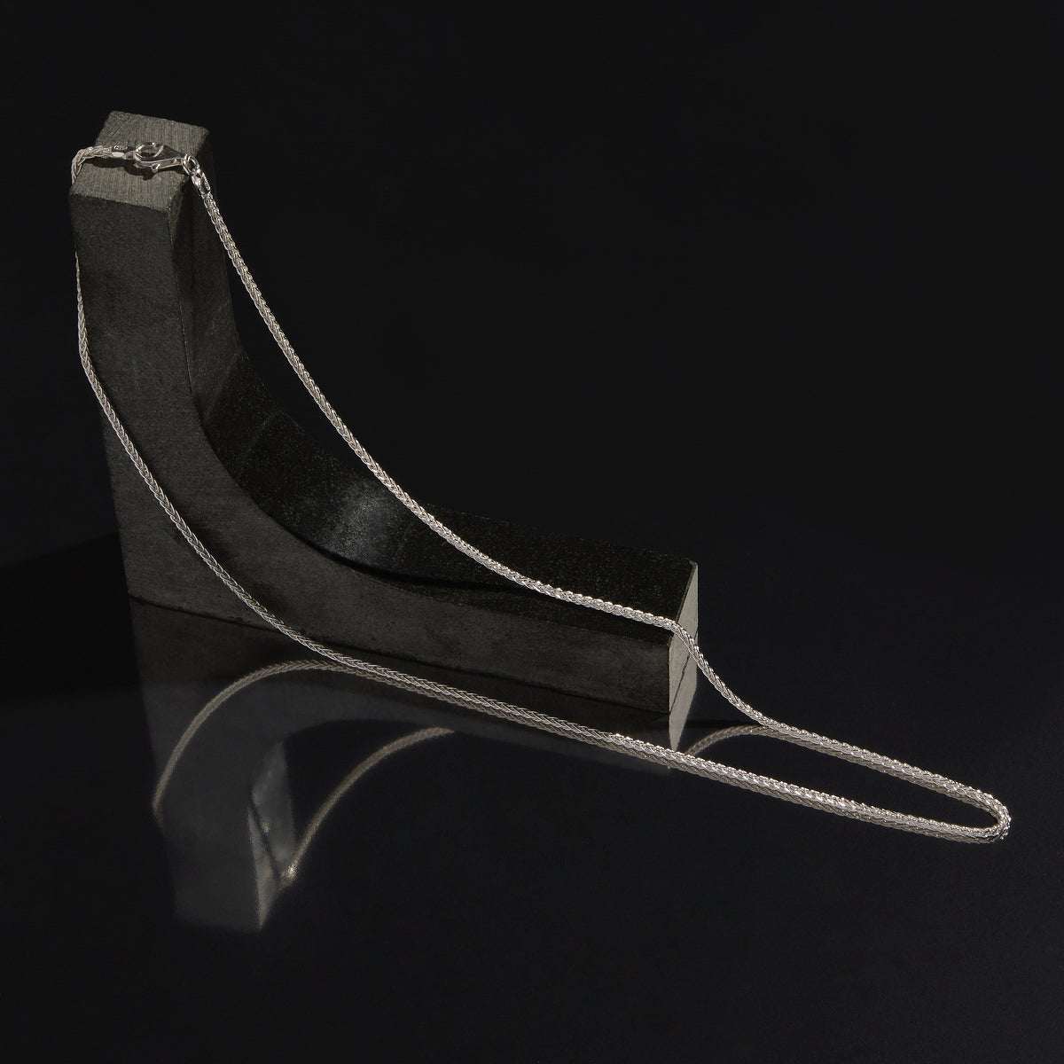 Kinetic Men’s Silver Chain Necklace