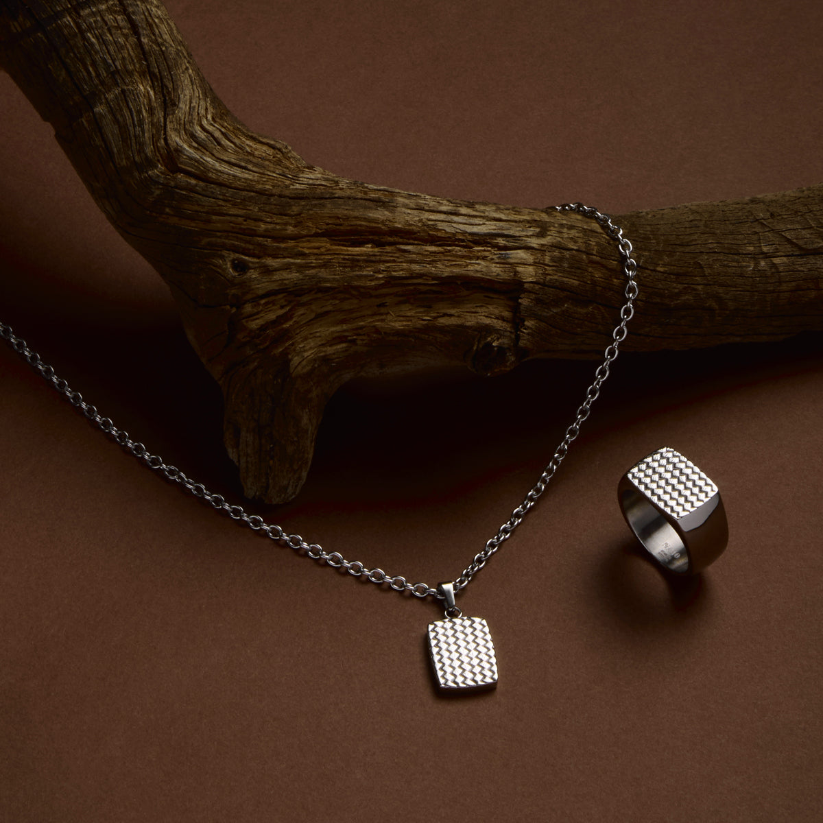 Shadowline Men's Steel Necklace