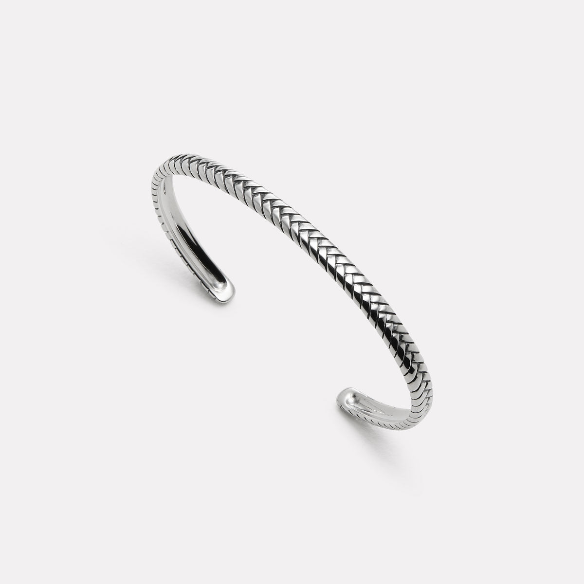 Tessera Men’s Silver Cuff