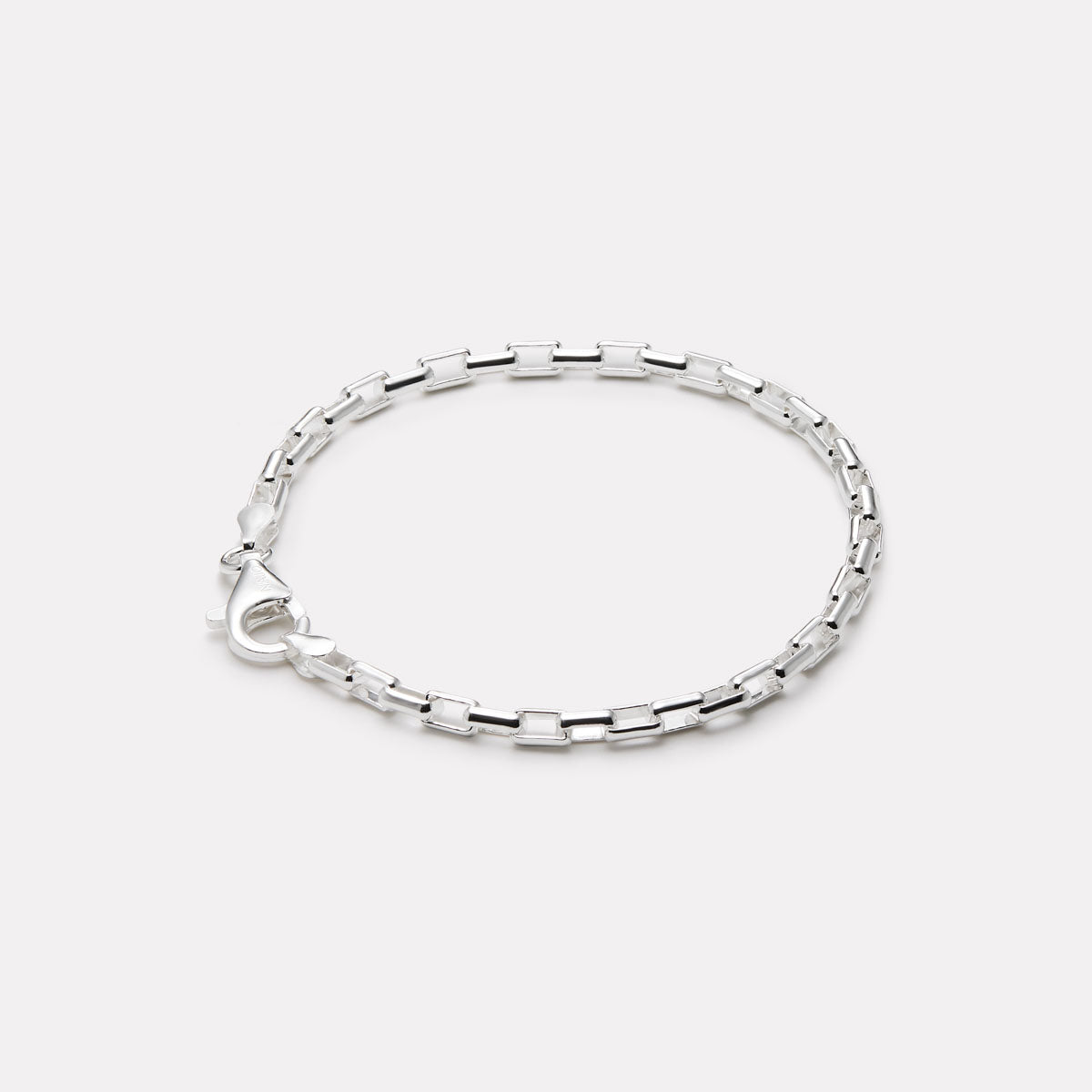 Veneto Men’s Silver Chain Bracelet