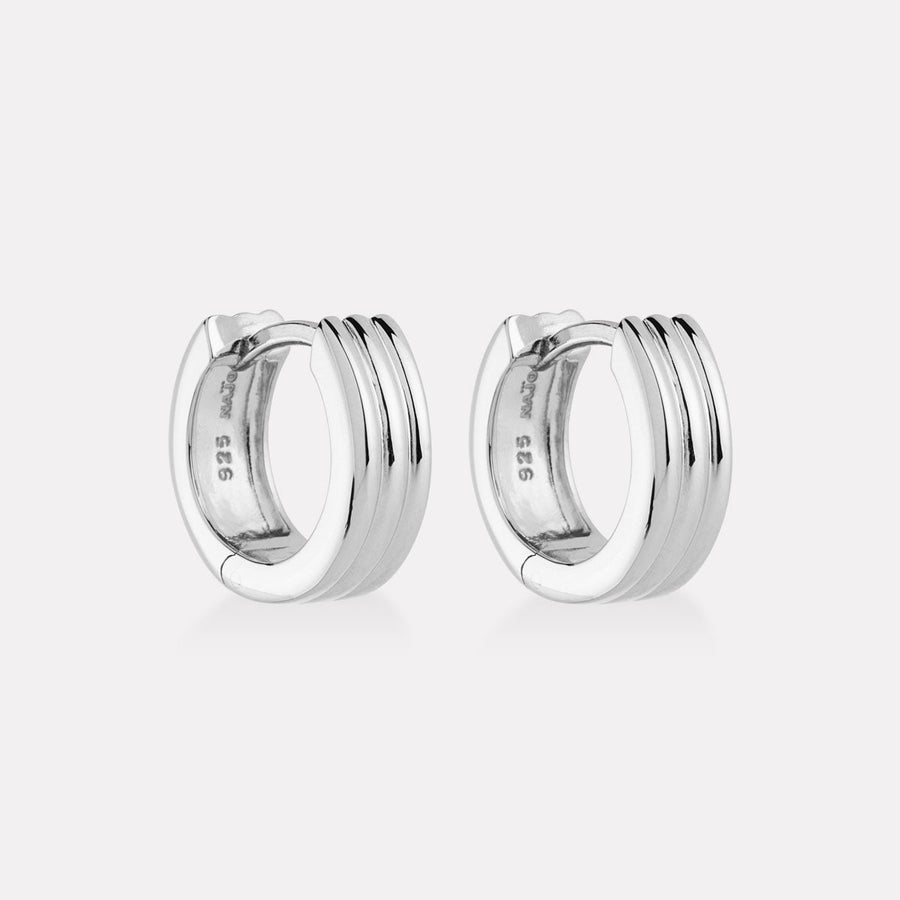 Carrousel Huggie Earrings