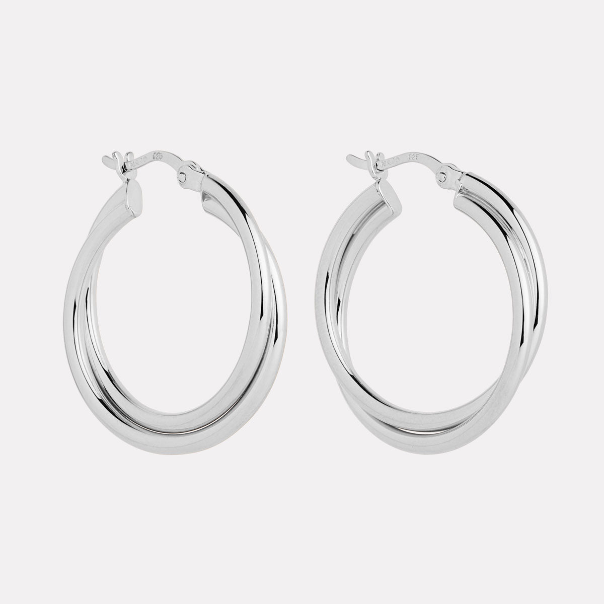 Duet Hoop Earrings