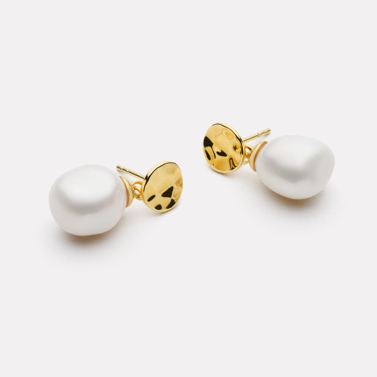 Ocean Drift Pearl Earrings