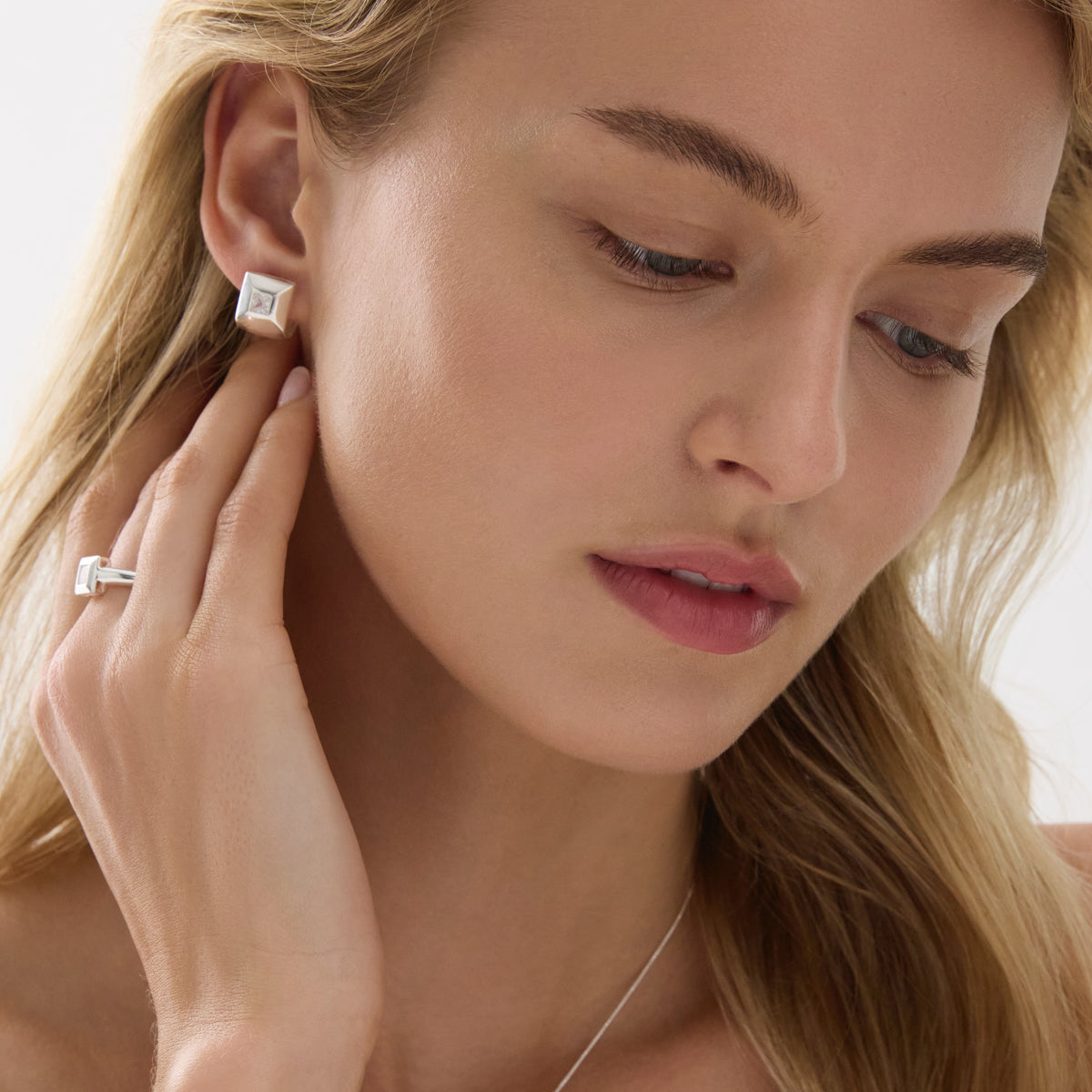 Halo Cubic Zirconia Earrings