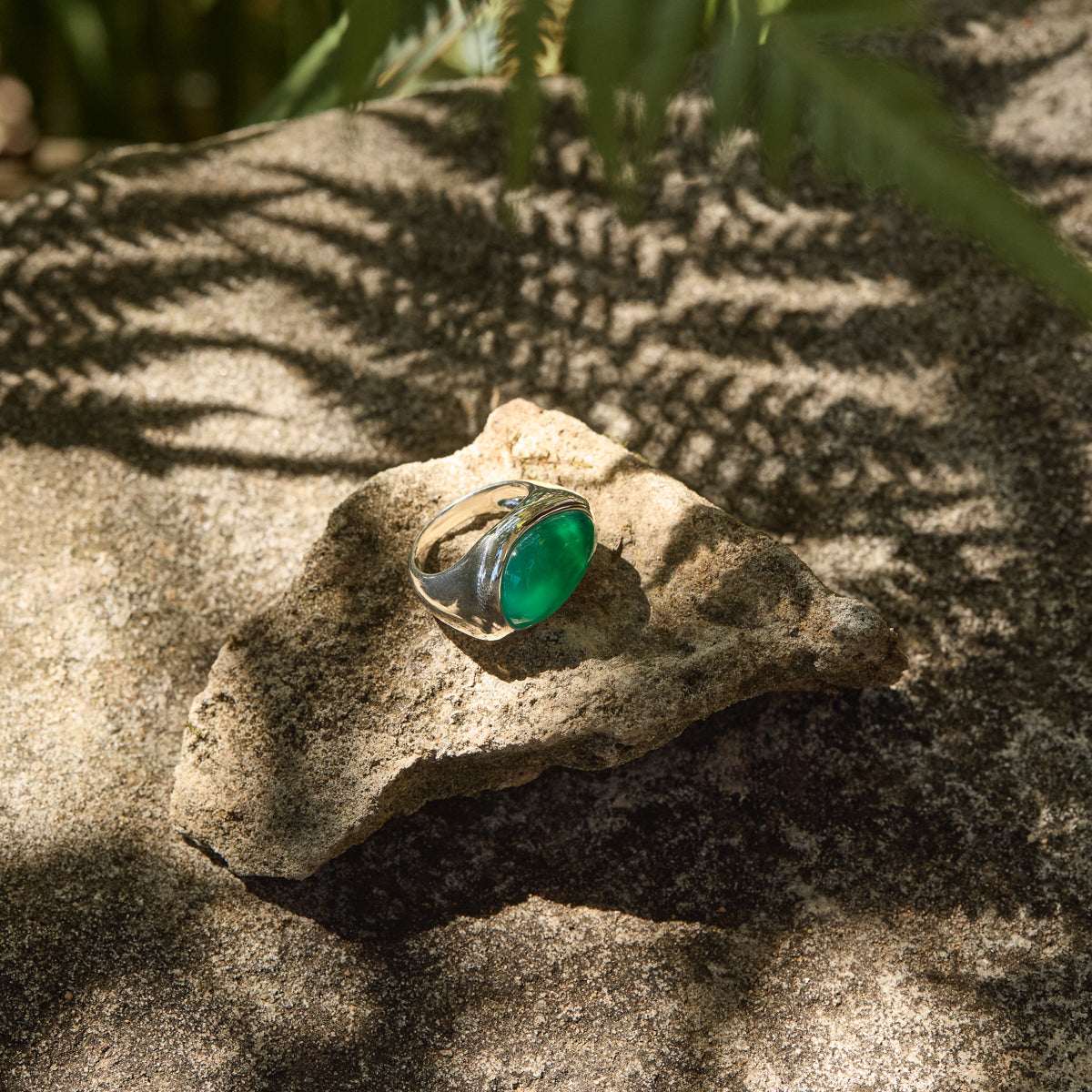 Emergence Green Onyx Ring