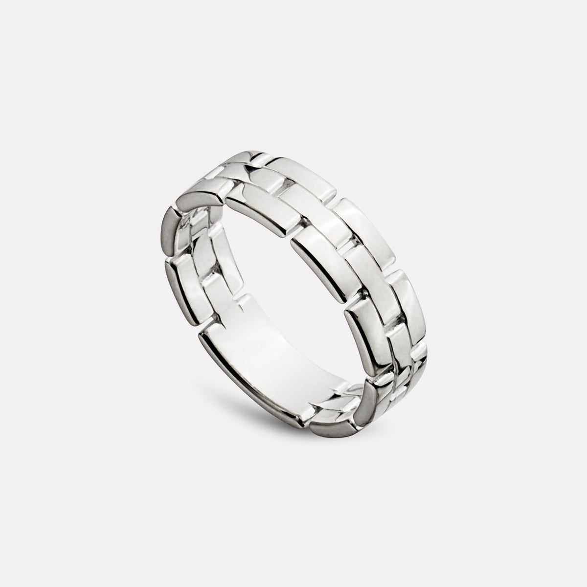Bastion Men’s Silver Ring