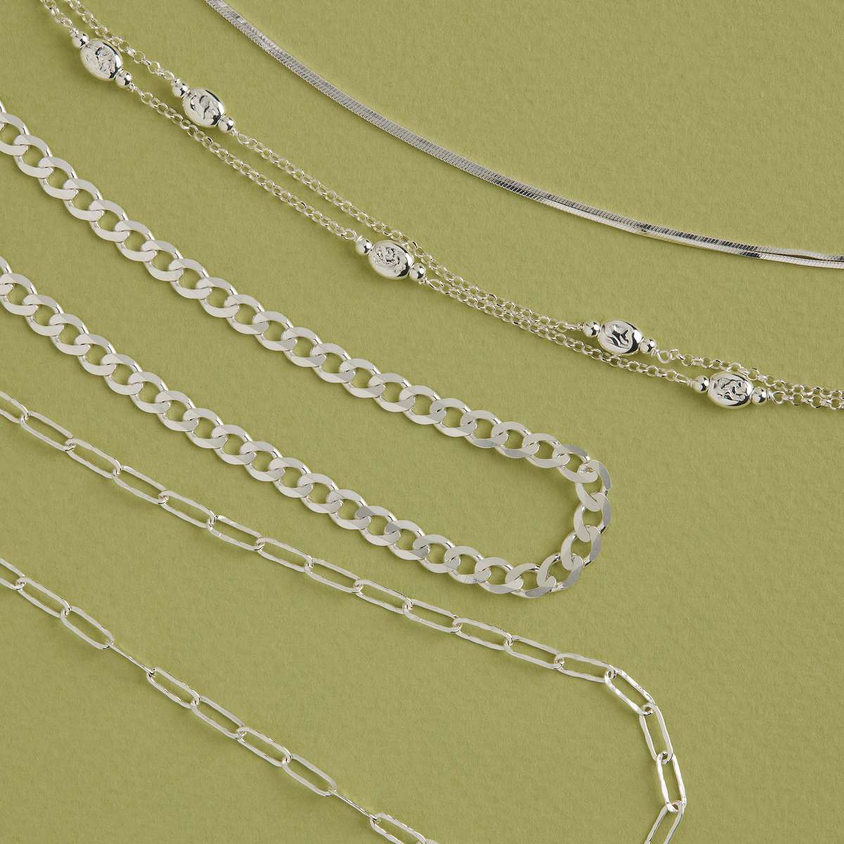 Mirage Double Chain Necklace